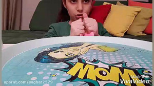 بازی با اسلایم آیس پک و اسکوئی...