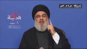 سخنراني سیدحسن نصرالله به مناس...