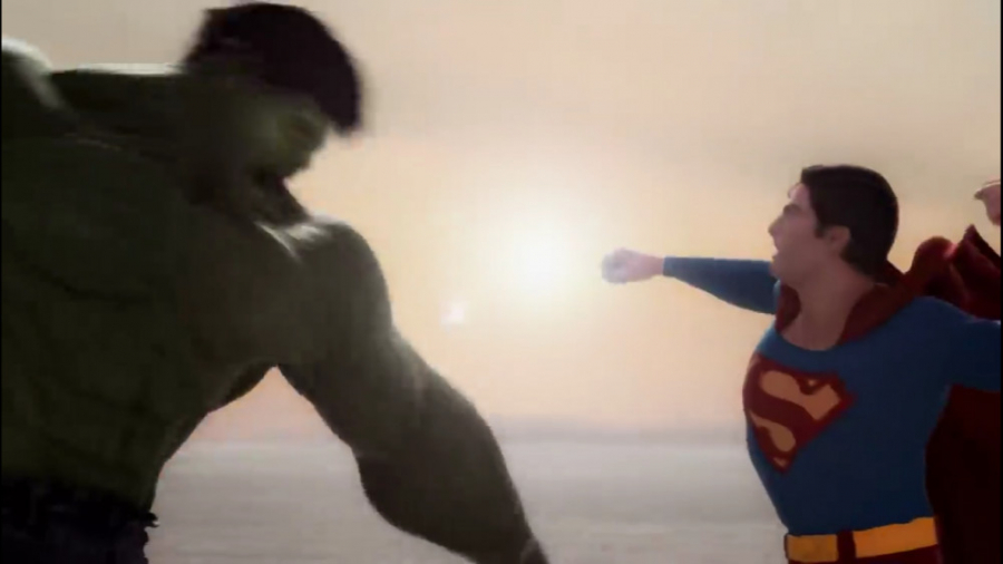 مبارزه هالک و سوپرمن  1