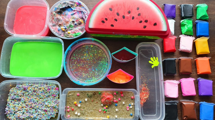 مخلوط کردن اسلایمها