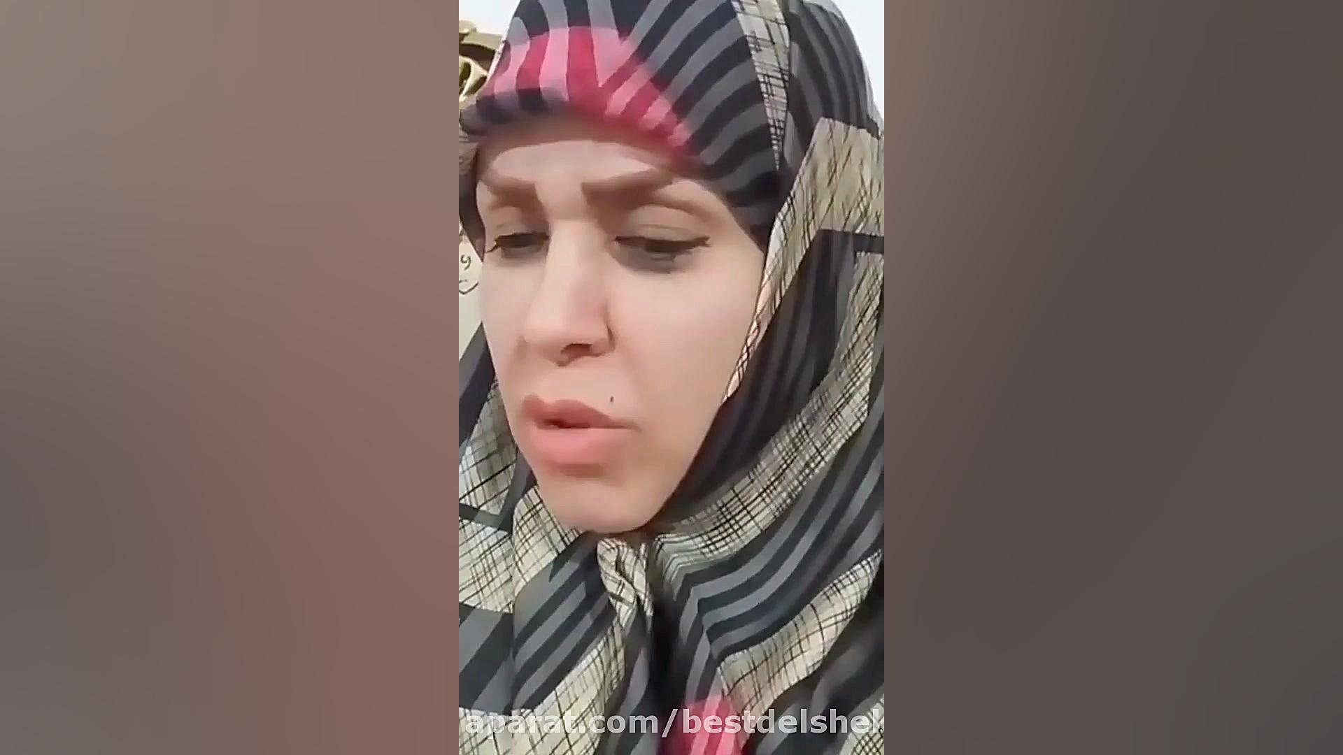 لایو خانم محجبه درباره پویان م...