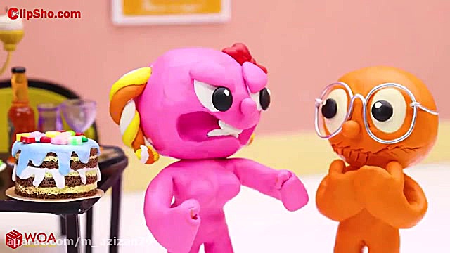 انیمیشن مرد خمیری ابرهای بهشتی