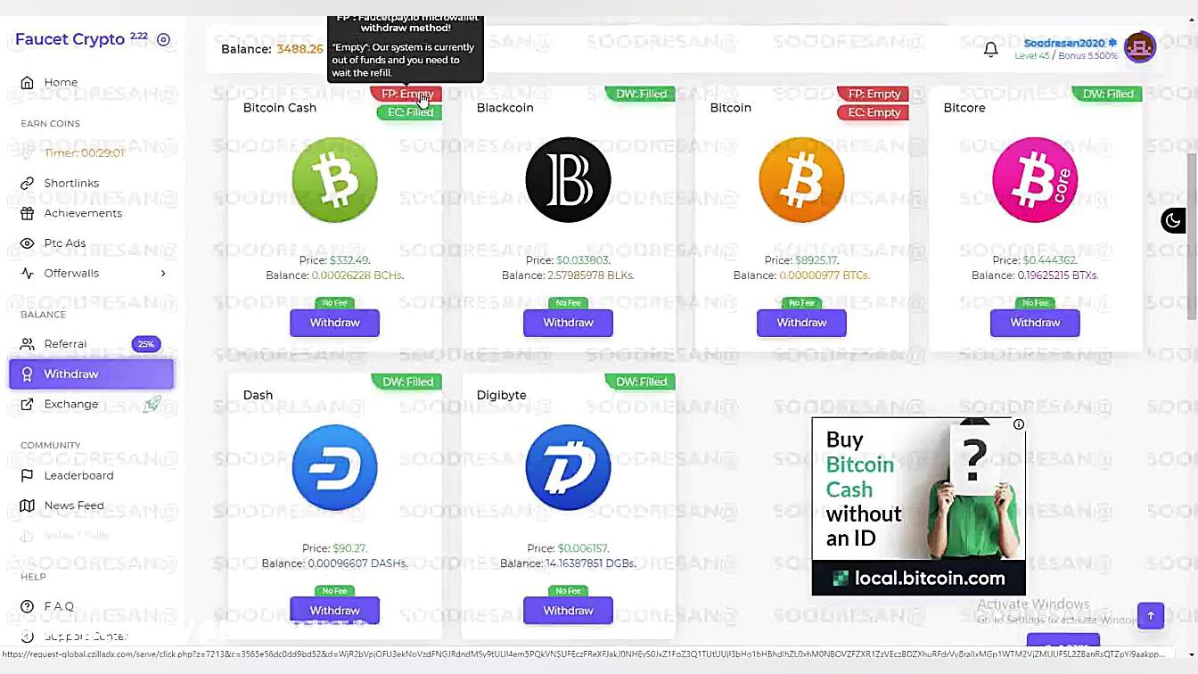 اموزش کسب بیت کوین رایگان از س...