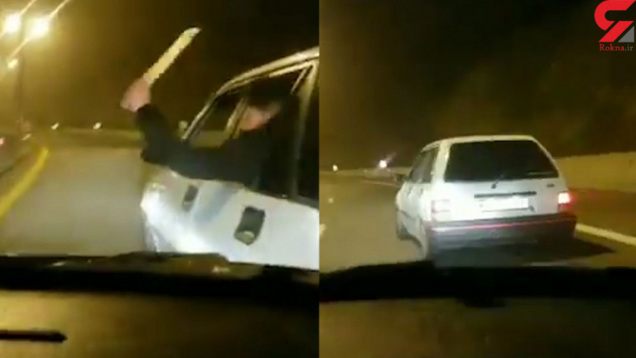 راهزنی شبانه اشرار قمه به دست...