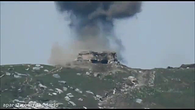 حمله ارتش هند با موشک ضد زره ب...