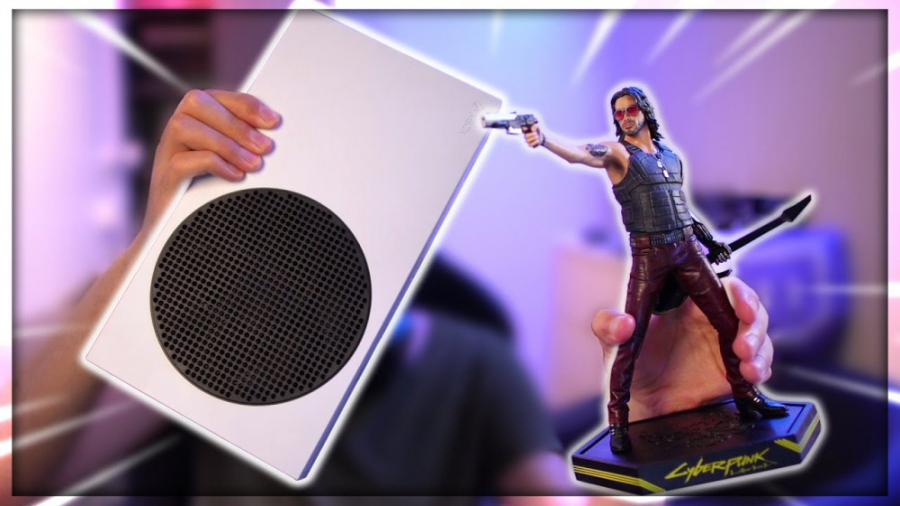 آنباکس اکس باکس سری اس و مجسمه...