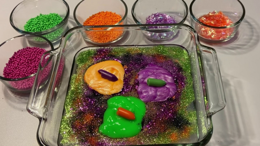 میکاپ اسلایم و گلیتر