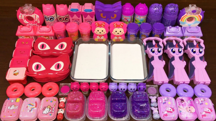 مخلوط اسلایمهای رنگی   تم صورت...