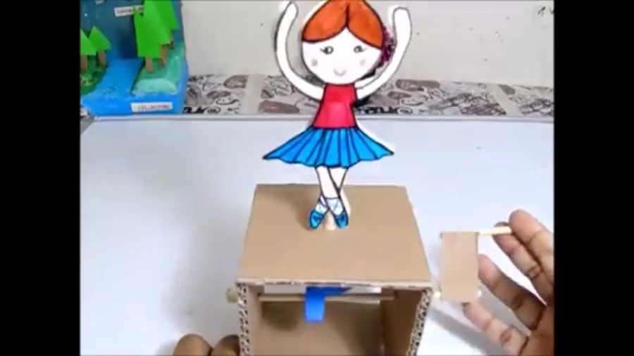 آموزش ساخت اسباب بازی دختر چرخ...