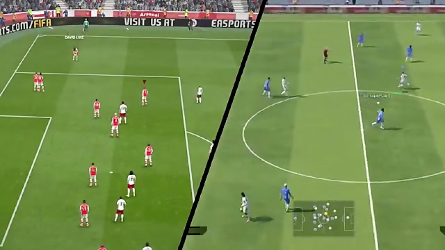 fifa 15 vs pes 2015 | gameplay