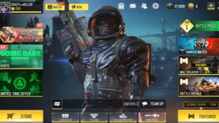 اکانت کال اف دیوتی موبایل