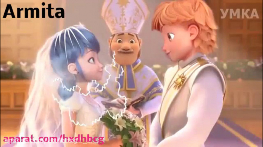 ازدواج مرینت و آدرین::عاشقانه...