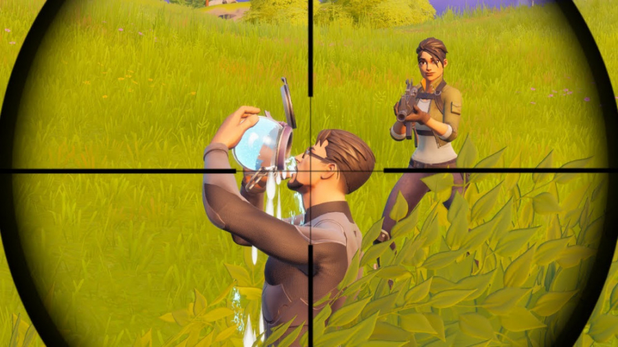 لحظات فان بازی فورتنایت قسمت 1...