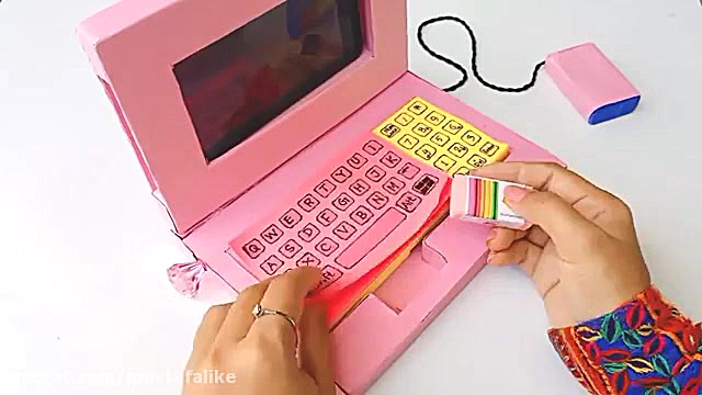 آموزش ساخت کاردستی کامپیوتر