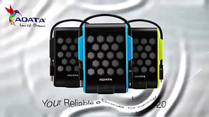 تست ضدآب بودن هارد اکسترنال AD...