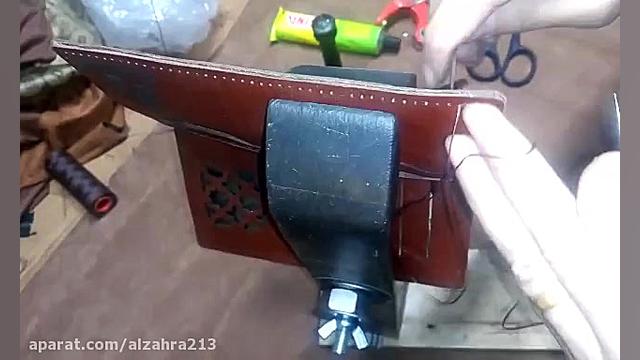 نحوی ساخت کیف چرمی