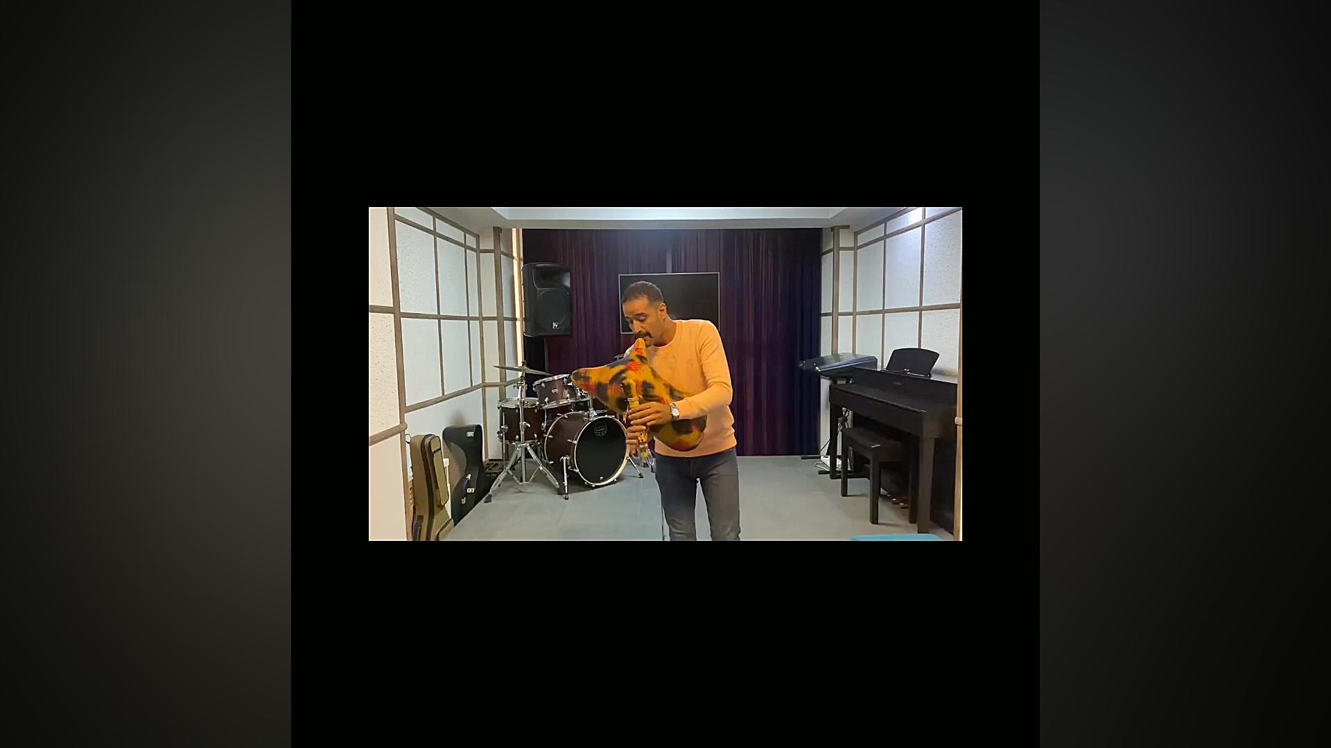 نی انبان،تکنوازی امین رحیمی