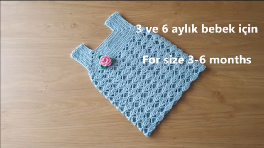 اموزش قلاب بافی مدل ۱۹۳ ( لباس...