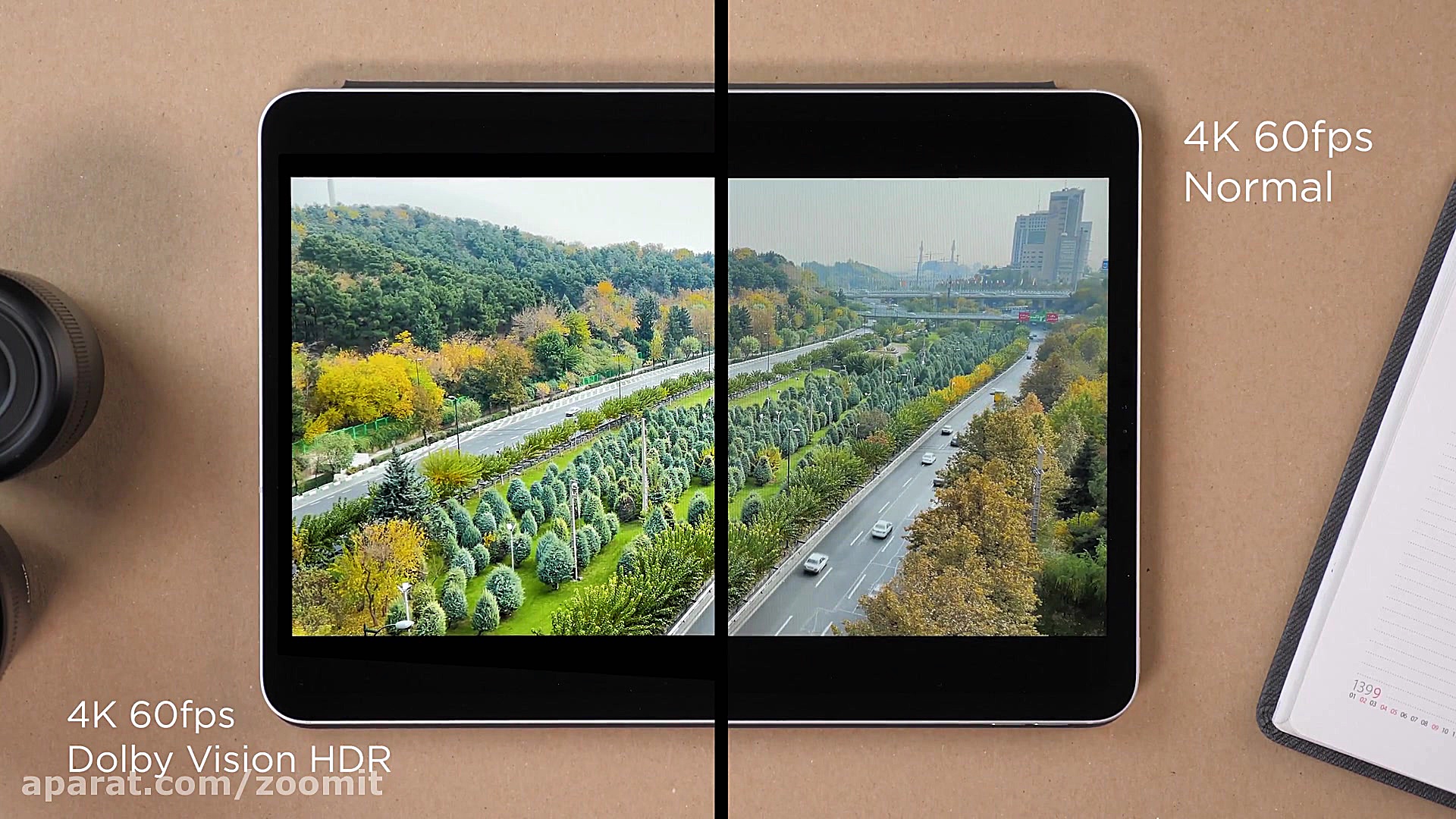 تفاوت ویدئوی 4K عادی و Dolby V...