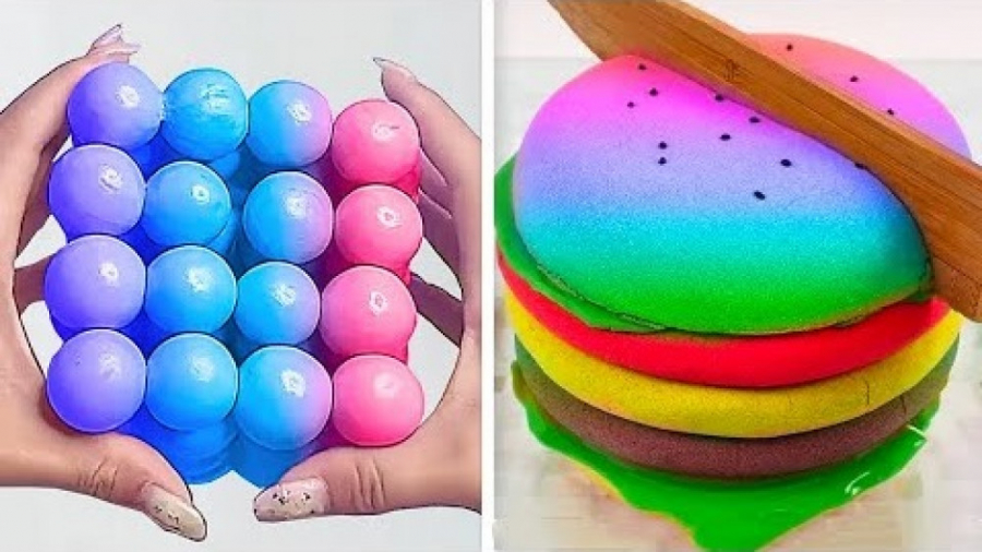 اسلایم آرامش بخش  بازی با اسلا...