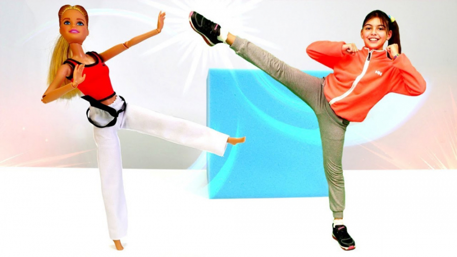 سریال باربی  باربی کاراته کار