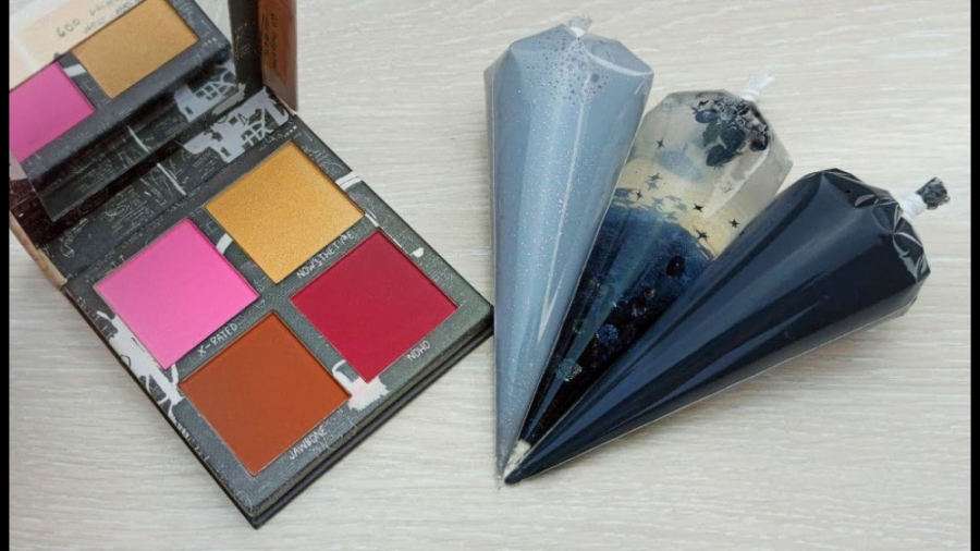 ساختن اسلایم و لوازم آرایشی