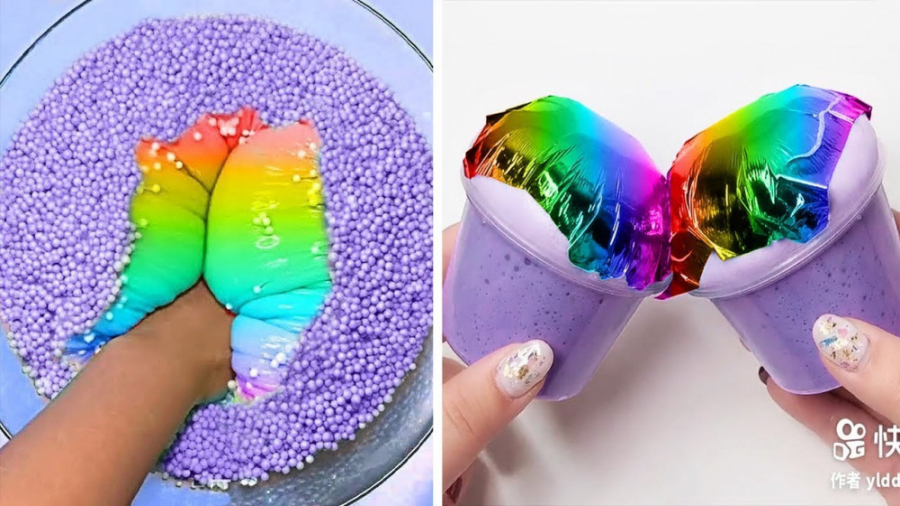 اسلایم شفاف و کرانچی  واتر اسل...