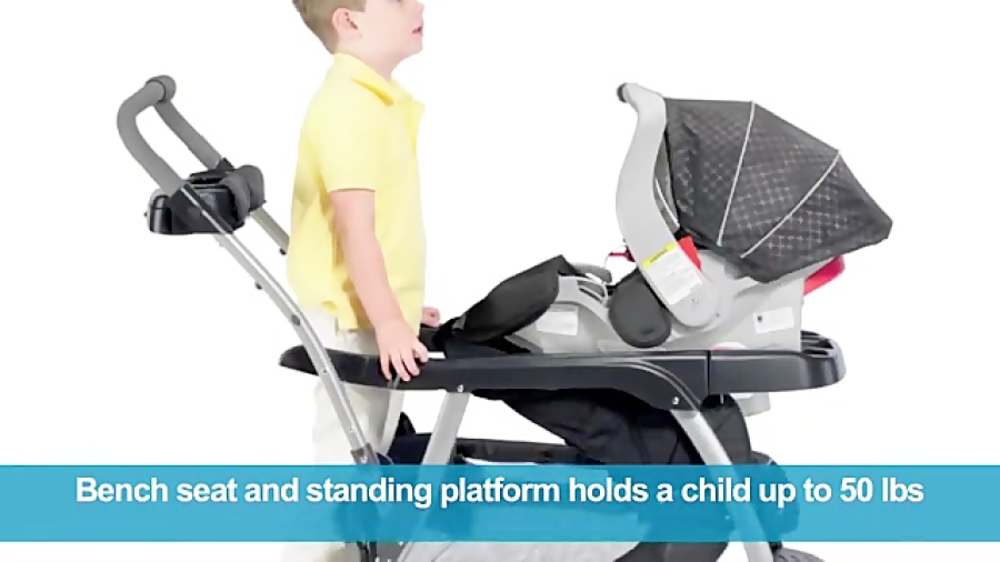 کالسکه دوقلو نوزاد و کودک گراک...