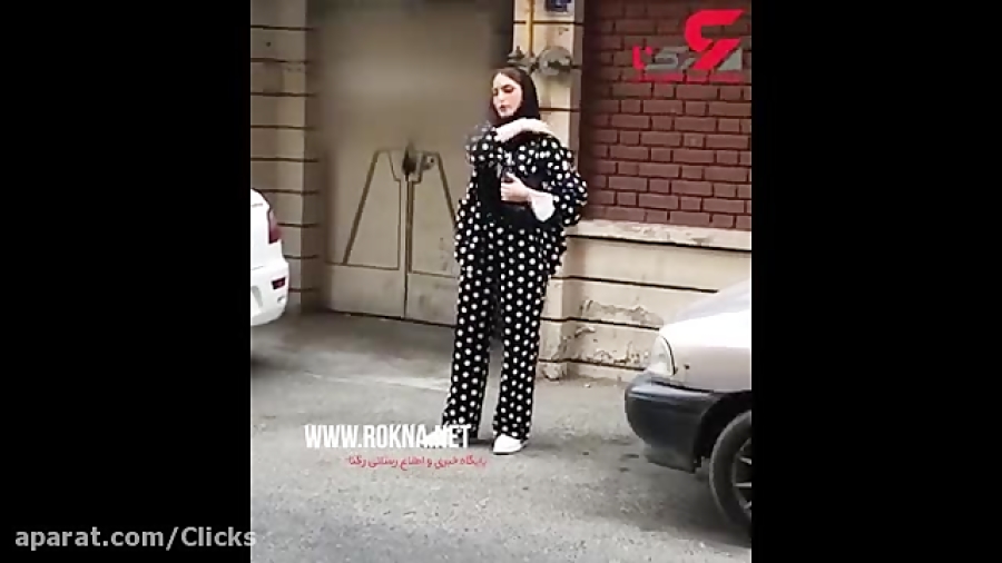 استایل جدید و خاص بهنوش طباطبایی با ست خالخالی