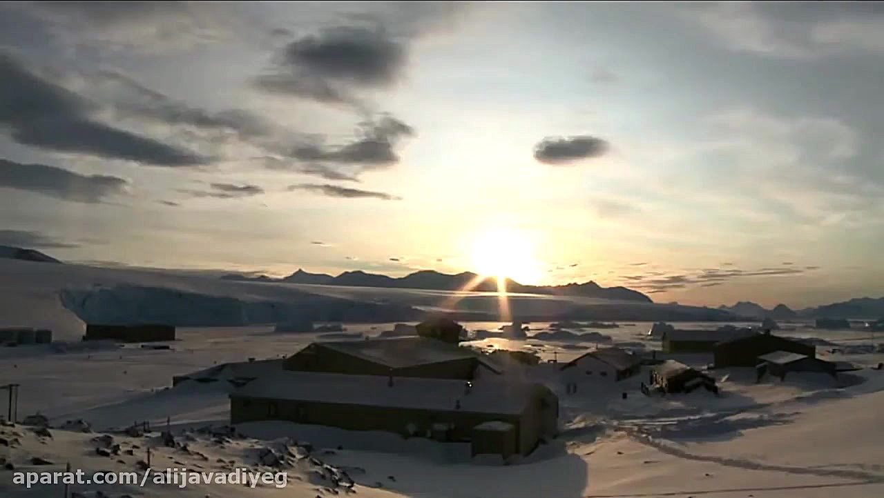 حرکت خورشید در قطب شمال