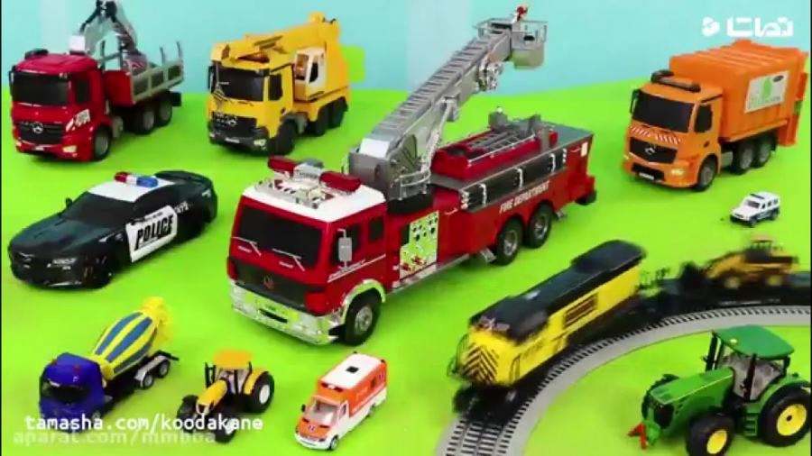 انیمیشن ماشین بازی شهر اسباب ب...