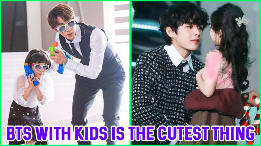 ملاقات بی تی اس با بچه های طرف...