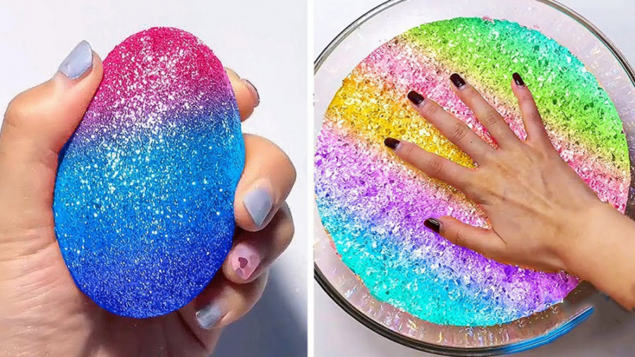 کالکشن بازی با اسلایمهای شفاف...