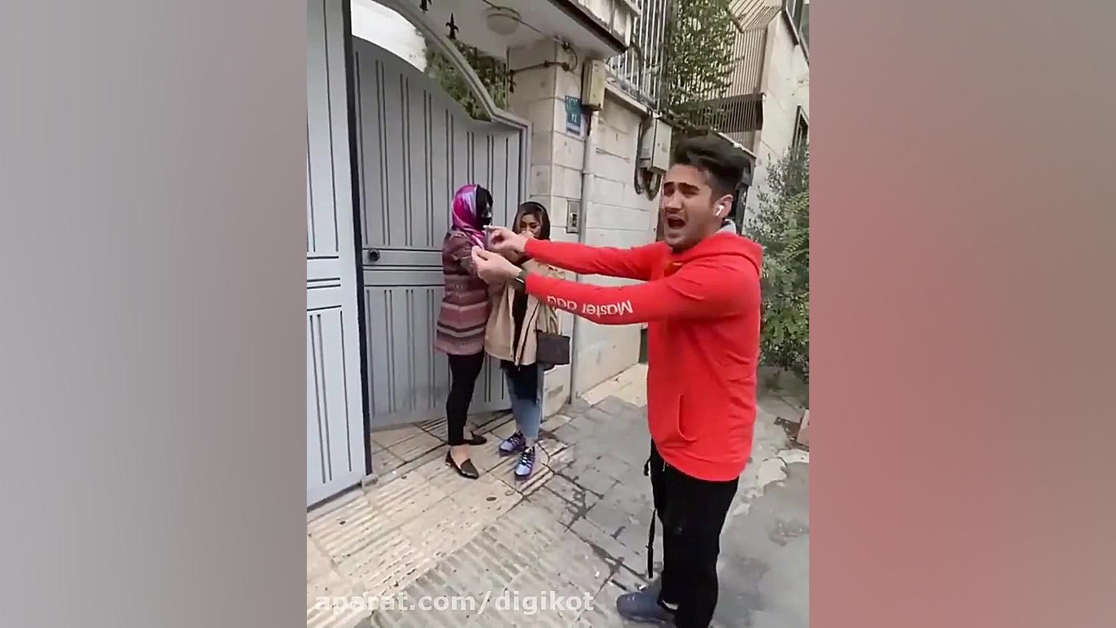 دوربین مخفی ایرانی  کیف قاپی