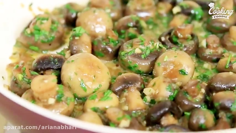 طرز تهیه خوراک قارچ