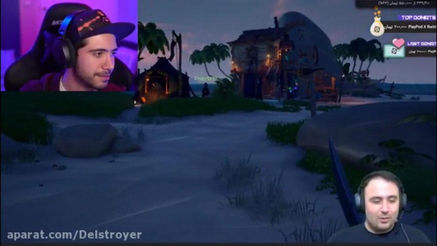 چالش دونیت کردن استریمر ها با...