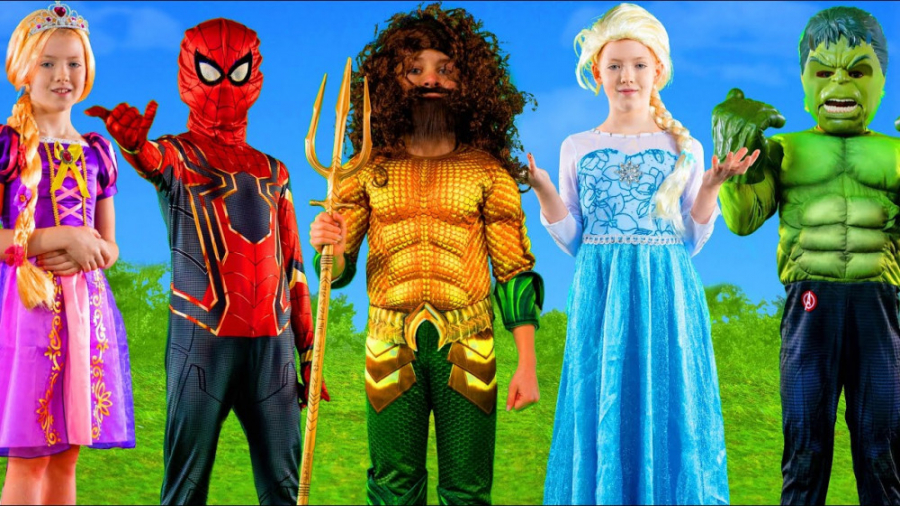 لباسهای ابرقهرمانان و پرنسس ها