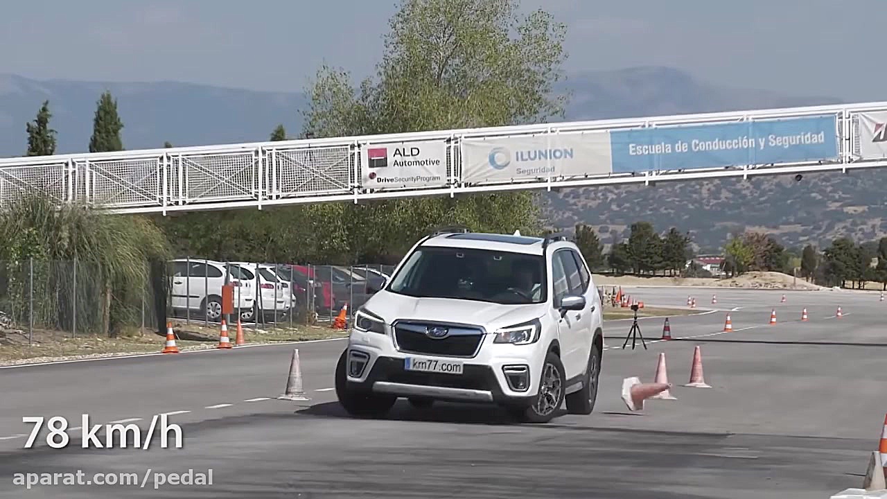 تست گوزن (مارپیچ) سوبارو فارست...