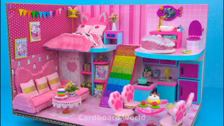 کاردستی هنری  نحوه ساخت خانه م...