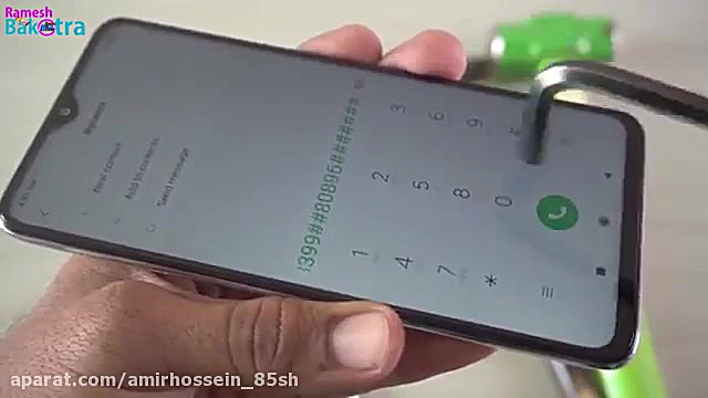 تست مقاومت ردمی نوت 8 پرو