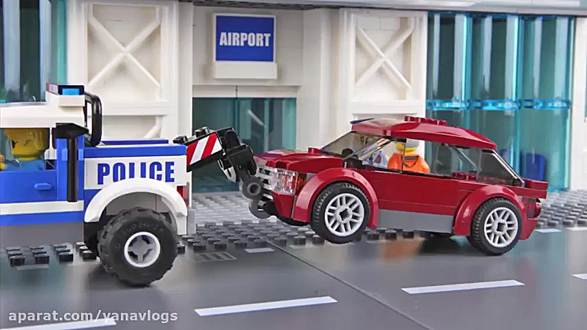 انیمیشن لگو سیتی هواپیمای دزدی...