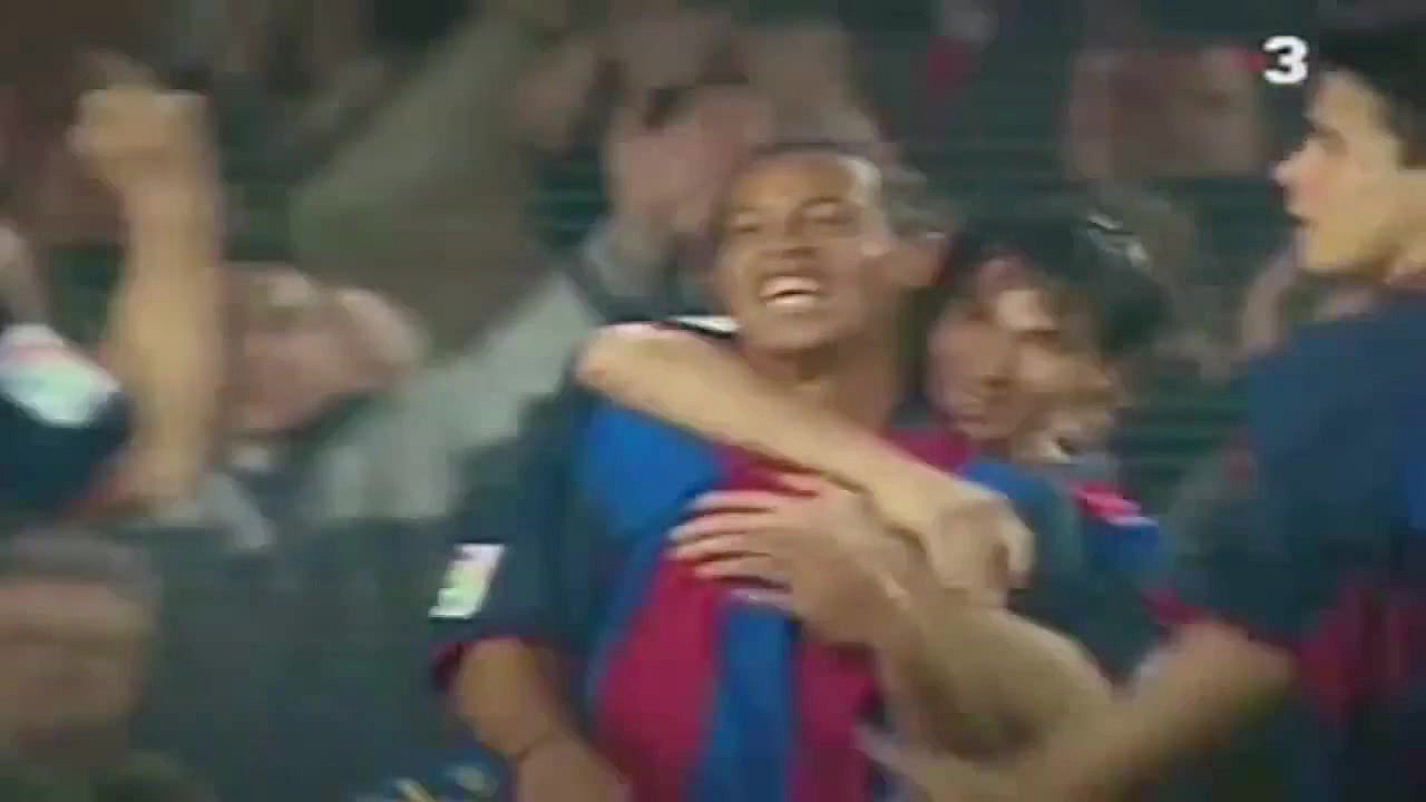 رونالدینیو اسطوره بارسلونا | H...