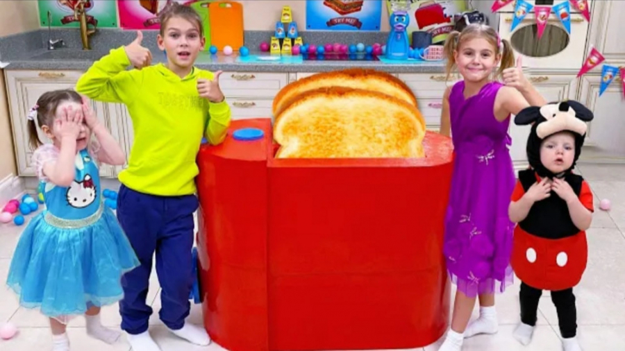 وانیا و مانیا : آهنگ توستر غذا