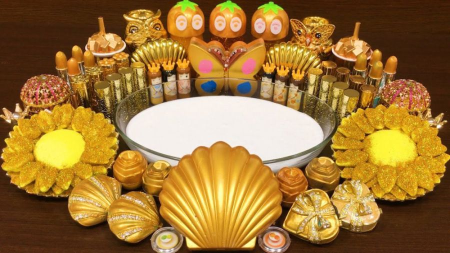 میکاپ اسلایم طلایی