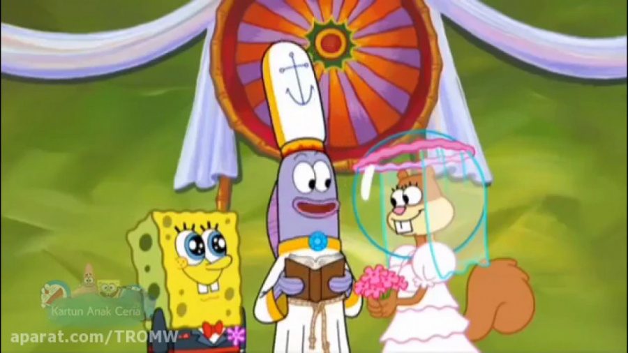 ویدیوی جدید عروسی باب اسفنجی و...