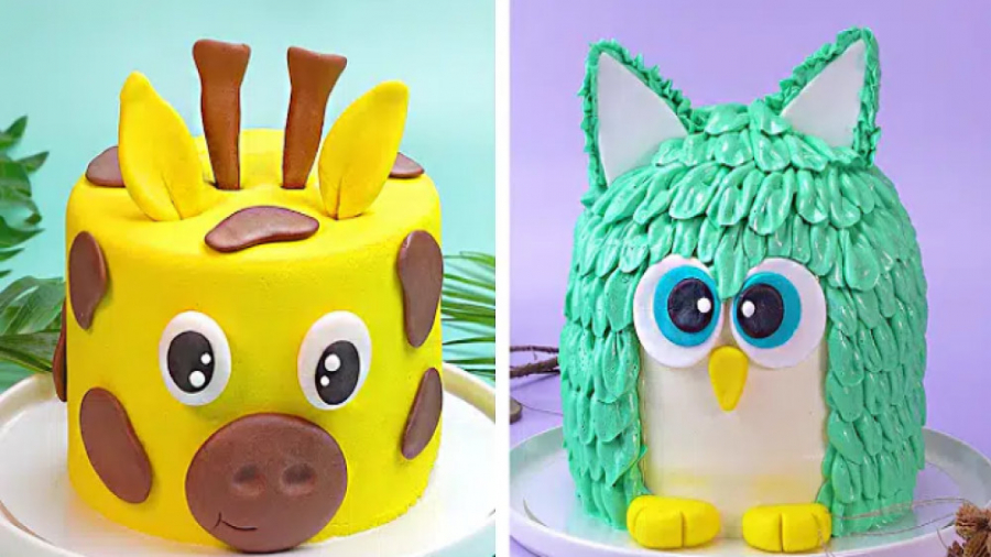 ایده دیزاین کیک حیوانات | زیبا...