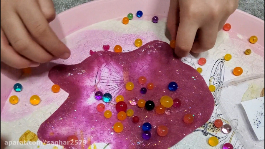 اسلایم خاک ژله ای