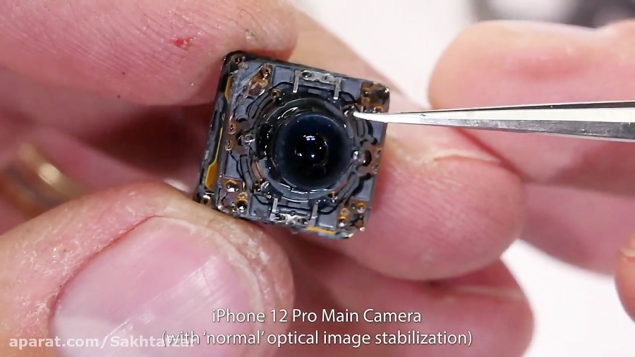 کالبدشکافی گوشی آیفون 12 پرو م...