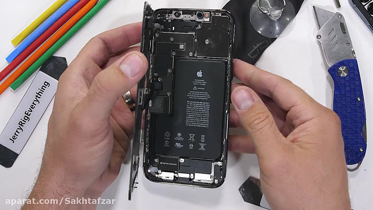 کالبدشکافی گوشی آیفون 12 پرو م...