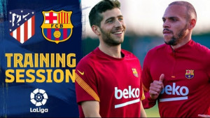 ادامه تمرینات بارسلونا با بازگ...